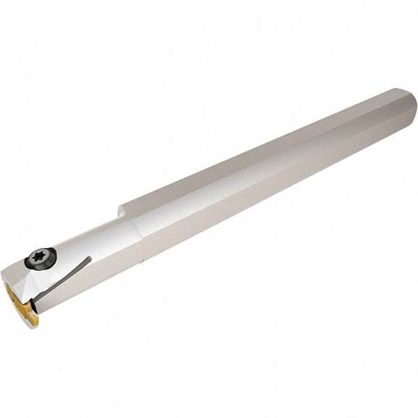 Iscar - 1.69" Min Bore Diam, 8" OAL, 1-1/4" Shank Diam, GHI Indexable Boring Bar - GI.I, TIPI 5.4MT Insert - USA Tool & Supply