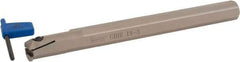 Iscar - GHI, Right Hand, 0.177" Max Depth of Cut, 0.078 to 0.137" Groove Width, Indexable Grooving Tool Holder - GIFI.., GIMY.., GINI.., GIPI.., TIPI.. Insert Compatibility, 3/4" Shank Width, 8" OAL - USA Tool & Supply