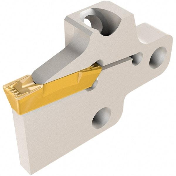 Iscar - 6.6 to 8.3mm Groove Width, 25.5mm Max Depth of Cut, Right Hand Cut, Indexable Grooving Blade - Series Cut Grip - USA Tool & Supply