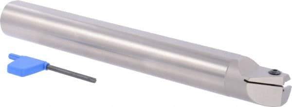 Iscar - 1.52" Min Bore Diam, 10" OAL, 1-1/4" Shank Diam, GHI Indexable Boring Bar - GI.. Insert - USA Tool & Supply