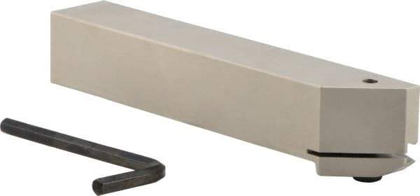 Iscar - GHM, External, Left Hand, 0.189" Max Depth of Cut, 1/4" Max Groove Width, Indexable Grooving Tool Holder - GI.. Insert Compatibility, 1" Shank Height, 1" Shank Width, 6" OAL - USA Tool & Supply