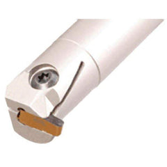 Iscar - GM, Internal, 0.2" Max Depth of Cut, 0.157" Max Groove Width, Indexable Grooving Tool Holder - GI.., GMP Insert Compatibility, 3/4" Shank Width, 3.6" OAL - USA Tool & Supply