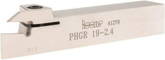 Iscar - PHG, External, Right Hand, 0.67" Max Depth of Cut, 3/32 to 1/8" Groove Width, Indexable Grooving Tool Holder - 3/4" Shank Height, 3/4" Shank Width, 4-1/2" OAL - USA Tool & Supply