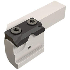 Iscar - Left Hand Indexable Grooving Cutoff Toolholder - 1" Shank Height x 1" Shank Width, GI.. Insert Style, UBHC Toolholder Style, Series Cut Grip - USA Tool & Supply