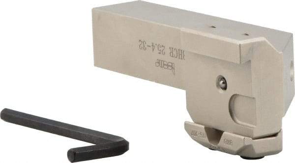 Iscar - Right Hand Indexable Grooving Cutoff Toolholder - 1" Shank Height x 1" Shank Width, GI.. Insert Style, UBHC Toolholder Style, Series Cut Grip - USA Tool & Supply