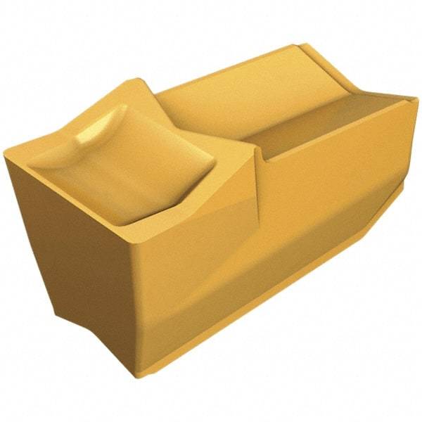 Iscar - 5GFF Grade IC54, 5mm Cutting Width Carbide Grooving Insert - Neutral, 0.25mm Corner Radius, Uncoated - USA Tool & Supply