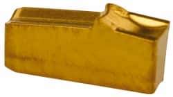 Iscar - 2GFF Grade IC656, 2.1mm Cutting Width Carbide Cut-Off Insert - Right Hand, 0.2mm Corner Radius, TiC/TiCN/TiN Finish - USA Tool & Supply