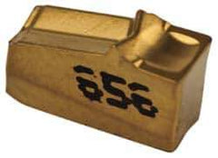 Iscar - 3GFF Grade IC656, 3mm Cutting Width Carbide Cut-Off Insert - Neutral, 0.3mm Corner Radius, TiC/TiCN/TiN Finish - USA Tool & Supply