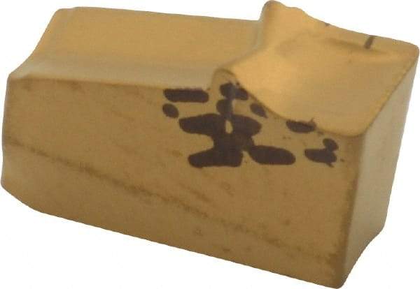 Iscar - 3RGFF Grade IC635, 3mm Cutting Width Carbide Grooving Insert - Right Hand, 0.3mm Corner Radius, TiN/TiC/TiN Finish - USA Tool & Supply