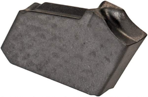 Iscar - GFN1.6 IC20 Grade, 0.063" Cutting Width, Carbide Cutoff Insert - Neutral Lead Angle, 0.0063" Cnr Rad, Single End - USA Tool & Supply