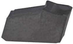 Iscar - GFN IC54 Grade, 0.0866" Cutting Width, Carbide Cutoff Insert - 0° Neutral Lead Angle, 0.0063" Cnr Rad, Single End - USA Tool & Supply