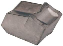 Iscar - GFN6 Grade IC54, 6.39mm Cutting Width, Carbide Cutoff Insert - 0° Neutral Lead Angle, 0.0138" Corner Radius, Uncoated, Single End - USA Tool & Supply
