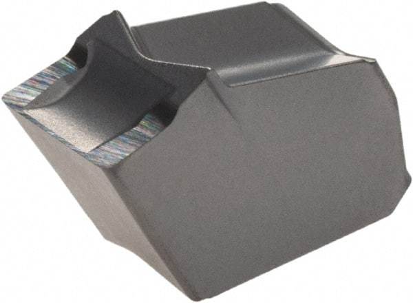 Iscar - GFN8 IC20 Grade, 0.3142" Cutting Width, Carbide Cutoff Insert - Neutral Lead Angle, 0.0165" Cnr Rad, Single End - USA Tool & Supply