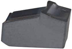 Iscar - GFR IC354 Grade, 0.1181" Cutting Width, Carbide Cutoff Insert - 15° Right Hand Lead Angle, 0.0079" Cnr Rad, TiCN Coated, Single End - USA Tool & Supply