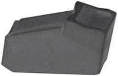 Iscar - GFR IC54 Grade, 0.1181" Cutting Width, Carbide Cutoff Insert - 4° Right Hand Lead Angle, 0.0079" Cnr Rad, Single End - USA Tool & Supply
