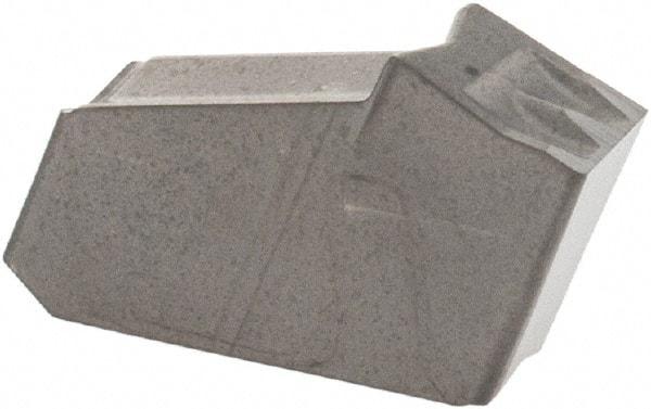 Iscar - GFR W IC20 Grade, 0.1181" Cutting Width, Carbide Cutoff Insert - 8° Right Hand Lead Angle, 0.0079" Cnr Rad, Single End - USA Tool & Supply