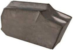 Iscar - GTN W IC54 Grade, 0.122" Cutting Width, Carbide Cutoff Insert - 0° Neutral Lead Angle, 0.0079" Cnr Rad, Single End - USA Tool & Supply