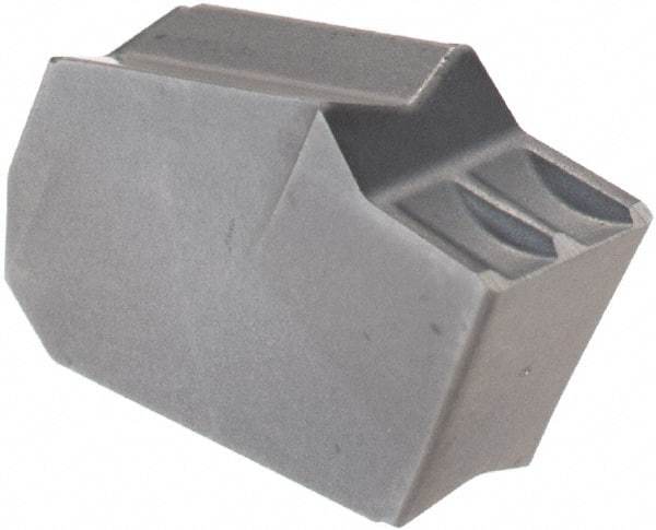 Iscar - GTN4 W IC20 Grade, 0.1614" Cutting Width, Carbide Cutoff Insert - 0° Neutral Lead Angle, 0.0094" Cnr Rad, Single End - USA Tool & Supply