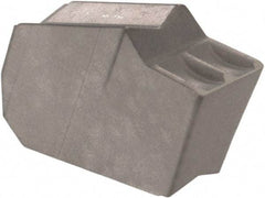 Iscar - GTN4 W IC54 Grade, 0.1614" Cutting Width, Carbide Cutoff Insert - 0° Neutral Lead Angle, 0.0094" Cnr Rad, Single End - USA Tool & Supply