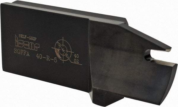 Iscar - 5" Groove Width, 25mm Max Depth of Cut, Right Hand Cut, SGFFA Indexable Grooving Blade - GFF-N Insert Style, Series Self-Grip - USA Tool & Supply