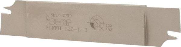Iscar - 1.2598" Blade Height, 0.2047" Blade Width, 5.9055" OAL, Left Hand Cut, Double End Indexable Cut-Off Blade - 25mm Max Depth of Cut, SGFFH Blade - USA Tool & Supply