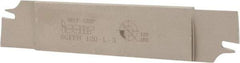 Iscar - 1.2598" Blade Height, 0.2047" Blade Width, 5.9055" OAL, Left Hand Cut, Double End Indexable Cut-Off Blade - 25mm Max Depth of Cut, SGFFH Blade - USA Tool & Supply
