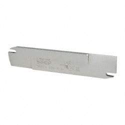 Iscar - 1.2598" Blade Height, 0.2047" Blade Width, 5.9055" OAL, Right Hand Cut, Double End Indexable Cut-Off Blade - 35mm Max Depth of Cut, SGFFH Blade, Self Grip Series - USA Tool & Supply