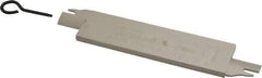 Iscar - 1.2598" Blade Height, 0.2047" Blade Width, 5.9055" OAL, Right Hand Cut, Double End Indexable Cut-Off Blade - 20mm Max Depth of Cut, SGFFH Blade, Self Grip Series - USA Tool & Supply