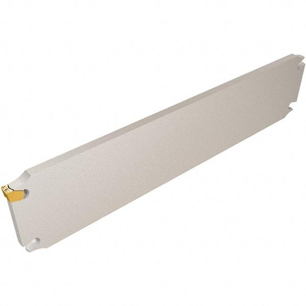 Iscar - 2.7 to 3.53mm Groove Width, Left Hand Cut, SGFH Indexable Grooving Blade - GFN-C, GFN-J, GFN-M, GFN-U, GFN-W, GFR-U, GFR/L-C, GFR/L-J, GFR/L-W Insert Style, Series Self-Grip - USA Tool & Supply