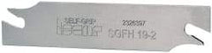 Iscar - 3/4" Blade Height, 1/16" Blade Width, 3.3858" OAL, Right Hand Cut, Double End Indexable Cut-Off Blade - SGFH Blade, Self Grip Series - USA Tool & Supply