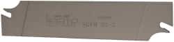 Iscar - 1.2598" Blade Height, 1/16" Blade Width, 5.9055" OAL, Right Hand Cut, Double End Indexable Cut-Off Blade - SGFH Blade, Self Grip Series - USA Tool & Supply