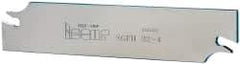 Iscar - 1.2598" Blade Height, 1/8" Blade Width, 5.9055" OAL, Right Hand Cut, Double End Indexable Cut-Off Blade - SGFH Blade, Self Grip Series - USA Tool & Supply
