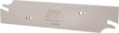 Iscar - 1-1/4" Blade Height, 1/8" Blade Width, 5.9055" OAL, Right Hand Cut, Indexable Cut-Off Blade - SGFH Blade - USA Tool & Supply