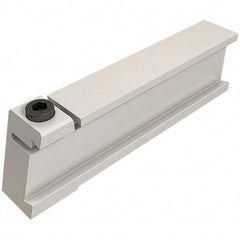 Iscar - Tool Block Style SGTB, 26mm Blade Height, 120mm OAL, Indexable Cutoff Blade Tool Block - 32mm Shank Height, 20mm Shank Width, Series Tool Blocks - USA Tool & Supply
