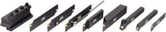 Iscar - Tool Block Style SGTBN, 1-1/4" Blade Height, 4.33" OAL, 1.9"& OAH, Indexable Cutoff Blade Tool Block - 1" Shank Height, 0.79" Shank Width, Reversible, Series Self Grip - USA Tool & Supply