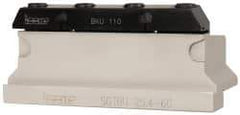 Iscar - Tool Block Style SGTBU, 1.26" Blade Height, 4.33" OAL, 1.95"& OAH, Indexable Cutoff Blade Tool Block - 1" Shank Height, 1.03" Shank Width, Reversible, Through Coolant, Series Self Grip - USA Tool & Supply