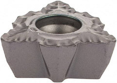 Iscar - WOLH251 GF Grade IC908 Carbide Indexable Drill Insert - TiAlN Finish, 8mm Inscribed Circle - USA Tool & Supply