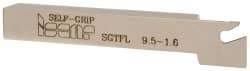 Iscar - SGTF, Left Hand Cut, 1.06" Max Workpc Diam, GFN, GFR Insert, Indexable Cutoff Toolholder - 3/8" Shank Width, 3/8" Shank Height, 3" OAL - USA Tool & Supply