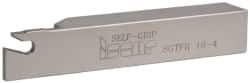 Iscar - SGTF, Right Hand Cut, 2" Max Workpc Diam, GFN, GFR Insert, Indexable Cutoff Toolholder - 3/4" Shank Width, 3/4" Shank Height, 4-1/2" OAL - USA Tool & Supply