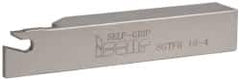 Iscar - SGTF, Right Hand Cut, 2" Max Workpc Diam, GFN, GFR Insert, Indexable Cutoff Toolholder - 3/4" Shank Width, 3/4" Shank Height, 4-1/2" OAL - USA Tool & Supply