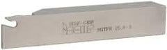 Iscar - SGTF, Right Hand Cut, 2-1/4" Max Workpc Diam, GFN, GFR Insert, Indexable Cutoff Toolholder - 1" Shank Width, 1" Shank Height, 5.9" OAL - USA Tool & Supply