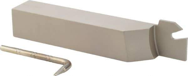 Iscar - SGTH, Right Hand Cut, 2.05" Max Workpc Diam, GTN 3.., GTR 3.. Insert, Indexable Cutoff Toolholder - 0.98 Max Depth of Cut, 1" Shank Width, 1" Shank Height, 5.9" OAL - USA Tool & Supply