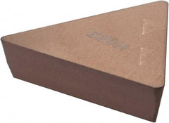 Iscar - TPU432 Grade IC520M Carbide Milling Insert - TiCN Finish, 3/16" Thick, 1/2" Inscribed Circle, 0.79mm Corner Radius - USA Tool & Supply