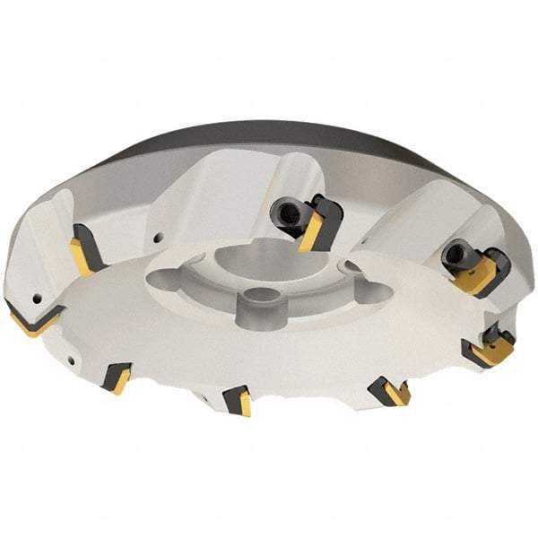 Iscar - 2" Cut Diam, 3/4" Arbor Hole, 0.23" Max Depth of Cut, 45° Indexable Chamfer & Angle Face Mill - 4 Inserts, SEKN/R 12... Insert, Right Hand Cut, 4 Flutes, Series F45E - USA Tool & Supply