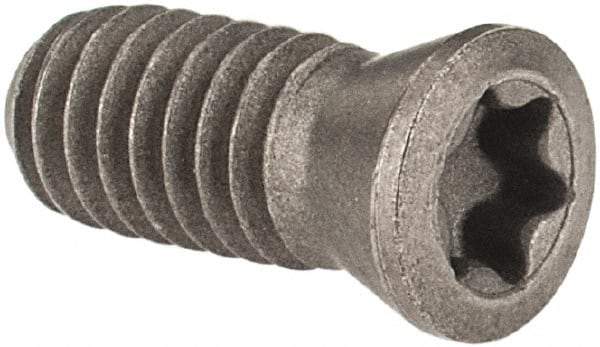 Iscar - Torx Cap Screw for Indexable Grooving & Turning - M4 Thread, For Use with Inserts - USA Tool & Supply