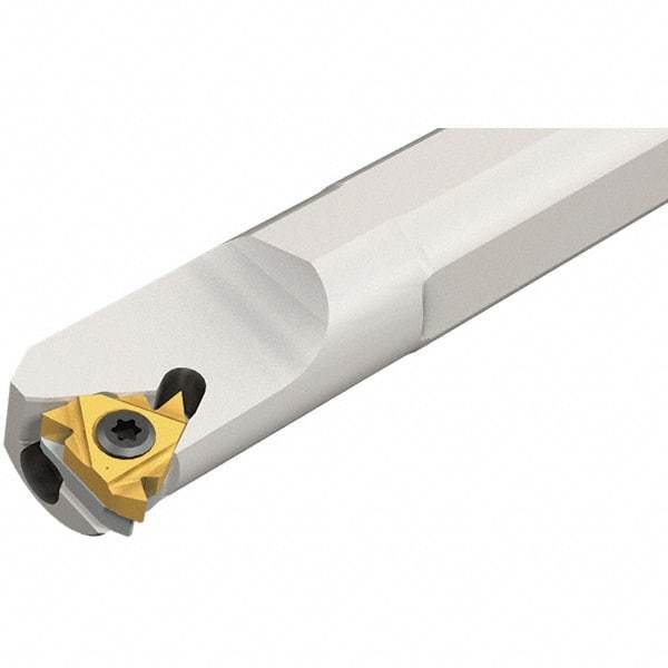 Iscar - Internal Thread, Right Hand Cut, 5/8" Shank Width x 5/8" Shank Height Indexable Threading Toolholder - 5" OAL, SI Toolholder, Series IscarThread - USA Tool & Supply