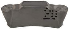 Iscar - 315TGMF Grade IC20, 3mm Cutting Width Carbide Grooving Insert - 1.5mm Max Depth of Cut, Neutral, 0.06" Corner Radius, Uncoated - USA Tool & Supply