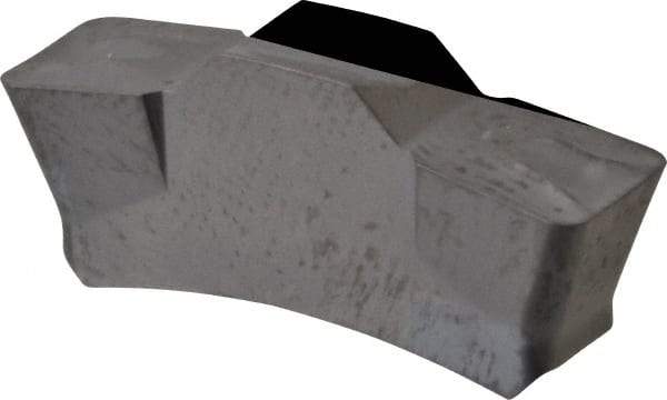 Iscar - 508TGMF Grade IC20, 5mm Cutting Width Carbide Grooving Insert - 3mm Max Depth of Cut, Neutral, 0.8mm Corner Radius, Uncoated - USA Tool & Supply