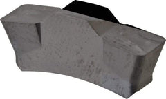 Iscar - 508TGMF Grade IC20, 5mm Cutting Width Carbide Grooving Insert - 3mm Max Depth of Cut, Neutral, 0.8mm Corner Radius, Uncoated - USA Tool & Supply