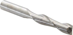 Niagara Cutter - 1/2", 2" LOC, 1/2" Shank Diam, 4" OAL, 2 Flute, Solid Carbide Square End Mill - Single End, Uncoated, Spiral Flute, 30° Helix, Centercutting, Right Hand Cut, Right Hand Flute, Series C230 - USA Tool & Supply